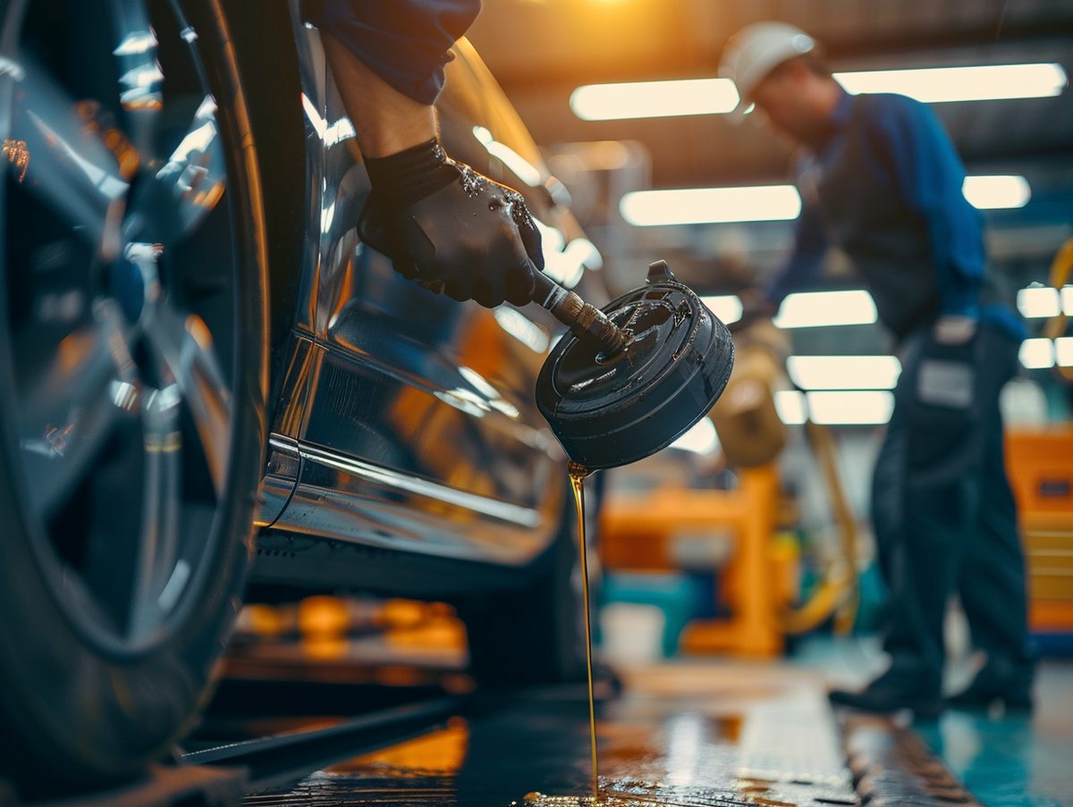 Oil change service